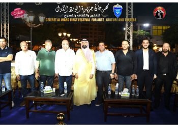 بالمنصورة المستشار الإعلامي السعودي خالد بن حمود المأربي اثناء مشاركته