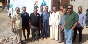 اجراء 300 كشف طبي من القافلة الطبية بمؤسسة راعي مصر لأهالي معصرة سمالوط