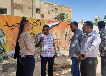 رئيس غارب: بدء تنفيذ المبادرة الرئاسية اتحضر للأخضر بزراعة أشجار التوت بمدارس المدينة