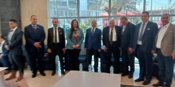 هريدي ” أسد الصاعقه”يفتتح المقر الرئيسي لحزب حماة الوطن