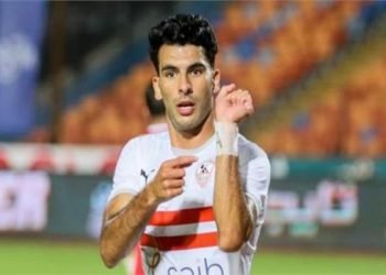 احمد سيد زيزو لاعب الزمالك هداف الزمالك والدورى الممتازبرصيد 19 هدفا