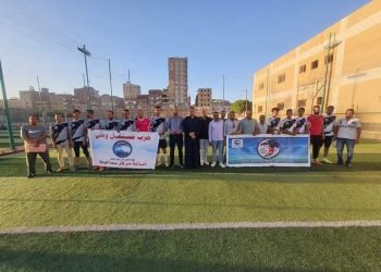 إنتهاء فاعليات اليوم الاول من تصفيات دوري مستقبل وطن على مستوى مركز سمالوط