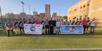 إنتهاء فاعليات اليوم الاول من تصفيات دوري مستقبل وطن على مستوى مركز سمالوط