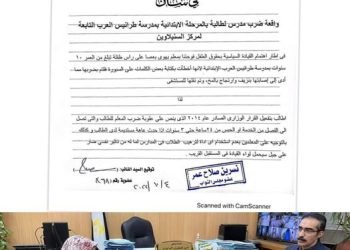 اول طلب احاطة بشأن واقعة ضرب تلميذة على رأسها بخشبة للبرلمانية نسرين صلاح عمر