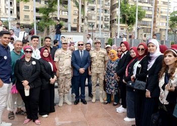 جامعة المنصورة تفتتح ساحة الشعوب للطلاب الوافدين الدارسين بها من51جنسية