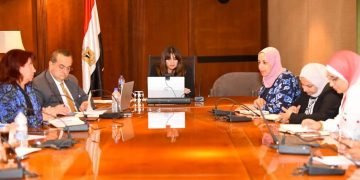 وزيرة الهجرة تلتقي عددا من أبناء الجالية المصرية بالساحل الشرقي للولايات المتحدة