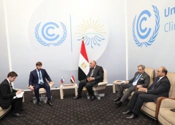 شكري يستقبل مبعوث المناخ الروسي ونائب وزير البيئة التركي