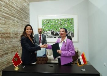 وزيرة البيئة توقع مذكرة تفاهم مع الجانب المغربي فى مجال حماية البيئة والتنمية المستدامة.