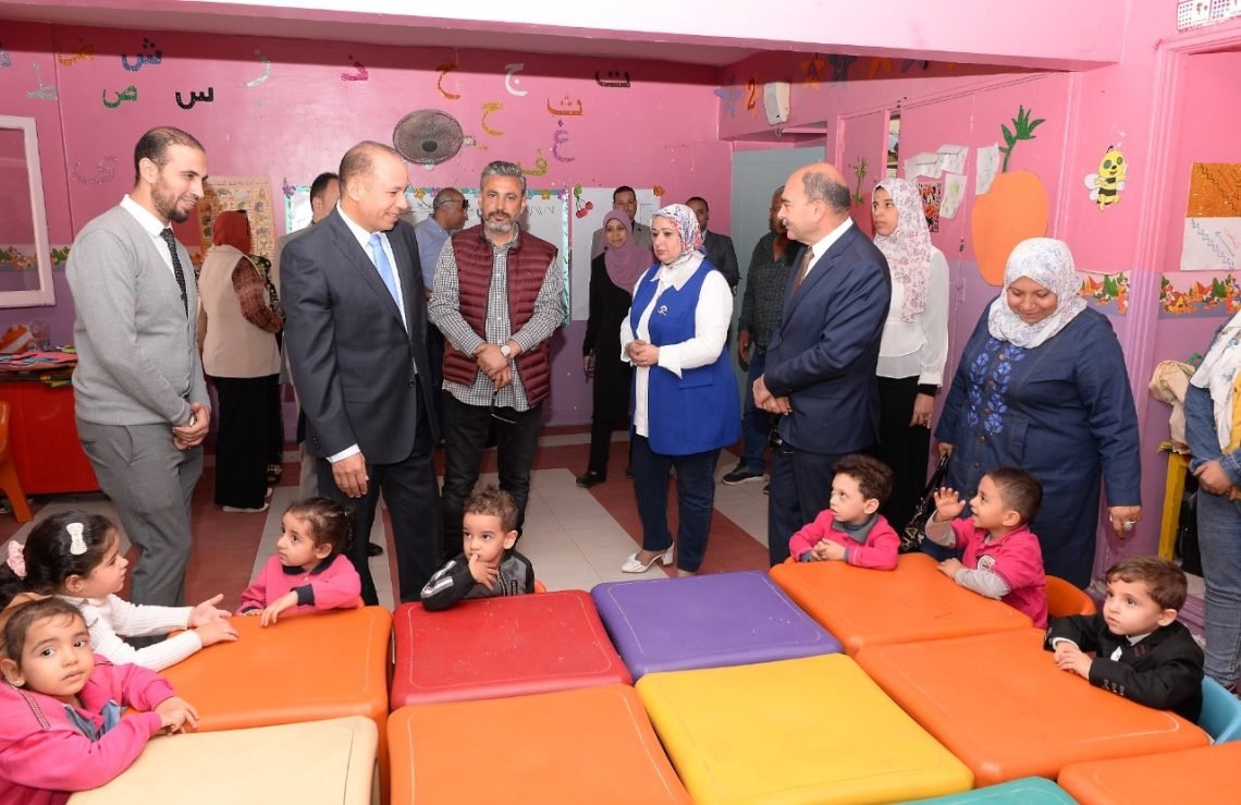 رئيس جامعة المنصورة يفتتح المرحلة الأولى لتطوير وتأهيل مركز رعاية وتنمية الطفولة