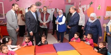 رئيس جامعة المنصورة يفتتح المرحلة الأولى لتطوير وتأهيل مركز رعاية وتنمية الطفولة