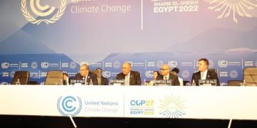 وزير الخارجية رئيس مؤتمر COP27 يُطلق أجندة شرم الشيخ للتكيُف مع تغير المناخ
