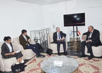 وزير الخارجية رئيس مؤتمر COP27 يستقبل رئيس الجمعية العامة للأمم المتحدة