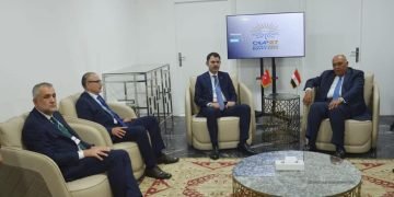 الوزير شكري رئيس مؤتمر COP27 يستقبل وزير البيئة التركي