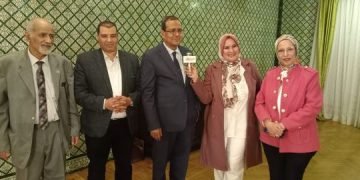 مصطفى عبدالخالق وحضور مؤتمر التعليم من أجل تحقيق أهداف التنمية المستدامة