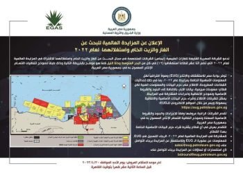 مصر تطرح مزايدة للتنقيب عن الغاز والبترول في 12 منطقة بالبحر المتوسط ودلتا النيل