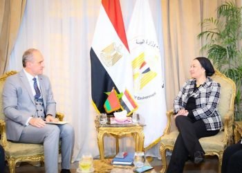 وزيرة البيئة تناقش مع سفير بيلاروسيا تعزيز التعاون الثنائي في مجال الاستثمار البيئي والمناخ محليا وعالميا