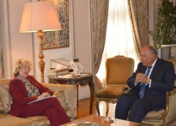 وزير الخارجية يستقبل رئيسة لجنة الشئون الخارجية والدفاع بمجلس الشيوخ الإيطالي