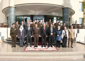 جامعة المنصورة توقع بروتوكول تعاون مع إدارة الحرب الكيميائية بالقوات المسلحة