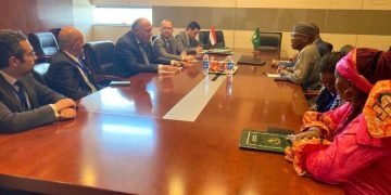 وزير الخارجية يؤكد على محورية ملف إعادة الإعمار والتنمية لإرساء السلم والأمن في القارة