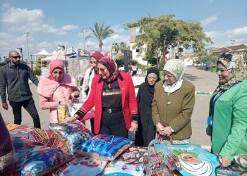افتتاح معرض “بهجة رمضان ” لجمعية هي والمستقبل تزامناً مع اليوم العالمي للمرأة