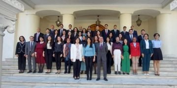 الدكتورة رانيا المشاط تلتقي الدفعة 55 للملحقين الدبلوماسيين الجدد بمقر معهد الدراسات الدبلوماسية