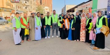 ” بالصور . .عيدك أحلى بدون  إدمان  “..مبادرة لصندوق مكافحة الإدمان للتوعية بأضرار تعاطى المخدرات  خلال أيام عيد الفطر المبارك