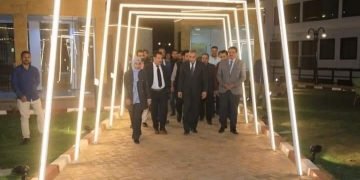 محافظ سوهاج يتفقد مرسي ناصر السياحي بعد انتهاء أعمال التطوير