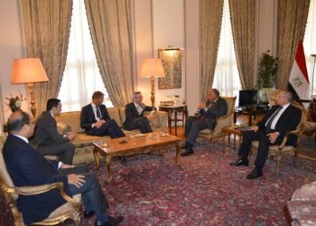 وزير الخارجية يستقبل الرئيس التنفيذي لشركة سكاتك النرويجية لتوليد الطاقة الجديدة والمتجددة