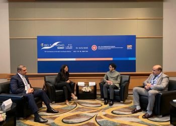 د. رانيا المشاط تلتقي مسئولي شركة الصين الدولية لرأس المال CICC ومفوض مبادرة الحزام والطريق بهونج كونج