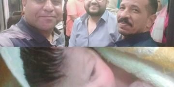 قطار اسيوط والطفله شمس