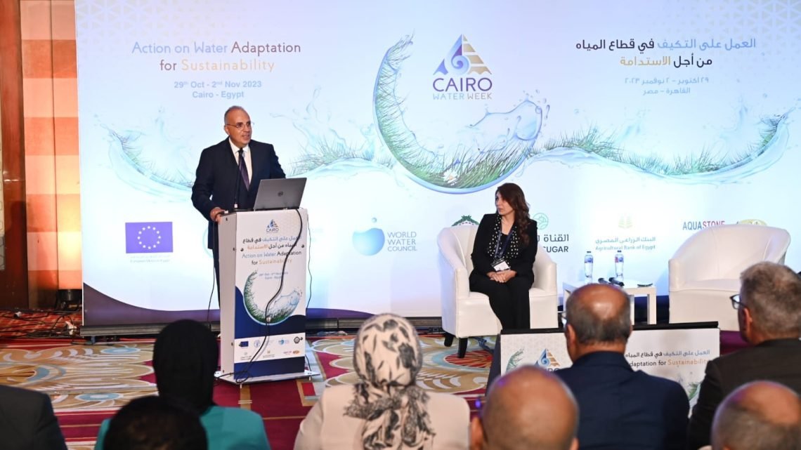 سويلم يفتتح جلسة “الذكاء فى إدارة الموارد المائية” التى نظمها المركز القومى لبحوث المياه