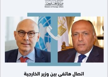 سامح شكري يتلقى اتصالاً هاتفياً من المفوض الأممي السامي لحقوق الإنسان