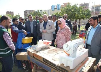 محافظ بني سويف يشهد تسليم مشروعات المرحلة الأولى لــ 75من مستفيدي” تكافل وكرامة “ضمن برنامج “فرصة” للتمكين الاقتصادي