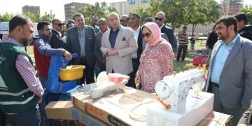 محافظ بني سويف يشهد تسليم مشروعات المرحلة الأولى لــ 75من مستفيدي” تكافل وكرامة “ضمن برنامج “فرصة” للتمكين الاقتصادي