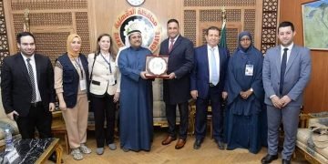 محافظ الدقهلية يستقبل رئيس البرلمان العربي والوفد المرافق له في إطار زيارتهم للدقهلية لمتابعة سير الإنتخابات الرئاسية 2024