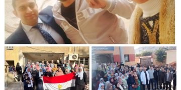 اول ايام انتخابات الرئاسه يشهد تجمعات حماسيه وإقبال وطني