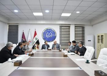 مجلس التعليم المستمر يعقد اجتماعاً بحضور رئيس جامعة الفرات الأوسط التقنية