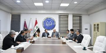 مجلس التعليم المستمر يعقد اجتماعاً بحضور رئيس جامعة الفرات الأوسط التقنية