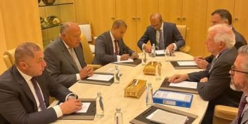 وزير الخارجية يلتقي الممثل الأعلى للشئون الخارجية للاتحاد الأوروبي