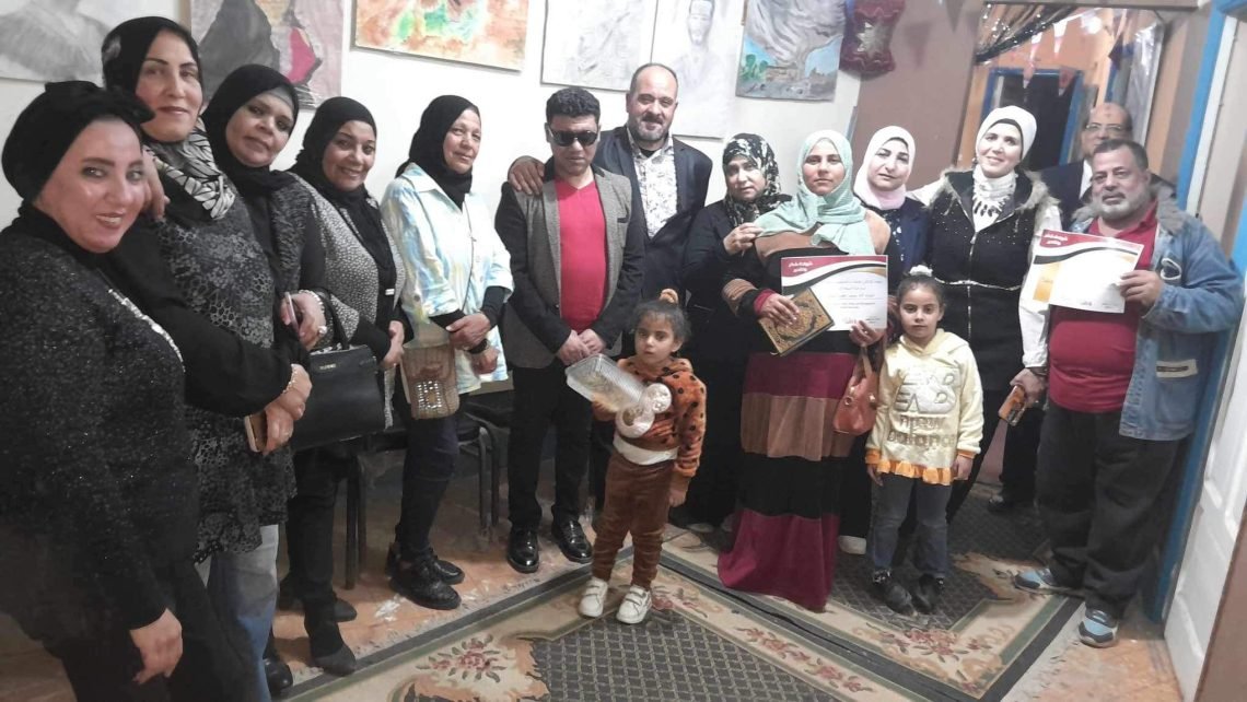 معرض جمعية وطن للإعلام والبيئة لدعم المواهب  وتكرم الام المثاليه