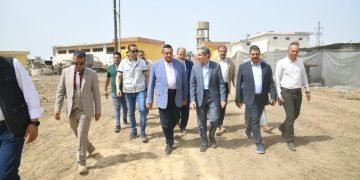 وزير التنمية المحلية ومحافظ الغربية يتفقدان عدداً من المشروعات الخدمية بطنطا