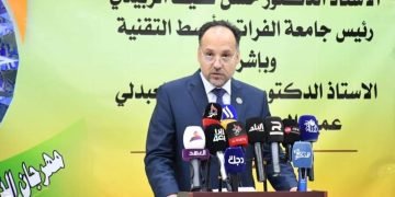 في الذكرى السنوية ٤٥ لتأسيسه.. الزبيدي يحضر المؤتمر الخامس لمشاريع تخرج الطلبة في التقني النجف