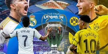 نهائى الأبطال و الذهبية  ريال مدريد أمام بروسيا دورتموند