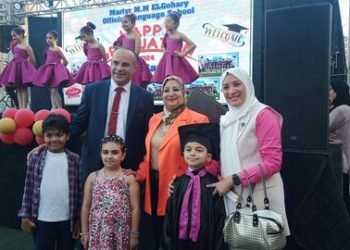 مدرسة الشهيد محمد مصطفى الجوهري الرسمية للغات ” ناصر سابقاً ” تختتم العام الدراسي بحفل تخريج طلابها .