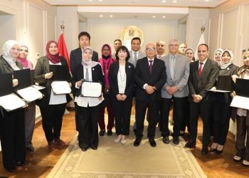 وزير التربية والتعليم والنائب الأول لرئيس وكالة “جايكا” يكرمان الدفعة الثالثة من مدربي أنشطة التوكاتسو المعتمدين دولياً