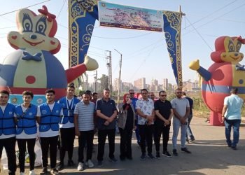 إنطلاق ماراثون الدراجات الهوائية بالمنصورة احتفالا باليوم العالمي للدراجات