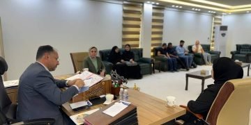 رئيس جامعة الفرات الأوسط التقنية يستقبل عدداً من الحالات الحرجة لعدد من المواطنين ويوجه بتسهيل الإجراءات
