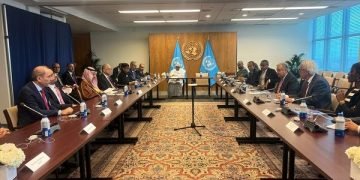 وزير الخارجية يشارك في اجتماع اللجنة العربية الإسلامية مع السكرتير العام للأمم المتحدة