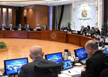 مجلس الوزراء.. إنشاء خط سكة حديد