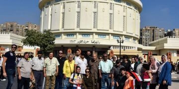 وزارة الثقافة تبدأ احتفالات يوم نصر أكتوبر بورش فنية تفاعلية لقطاع الفنون التشكيلية في بانوراما حرب أكتوبر